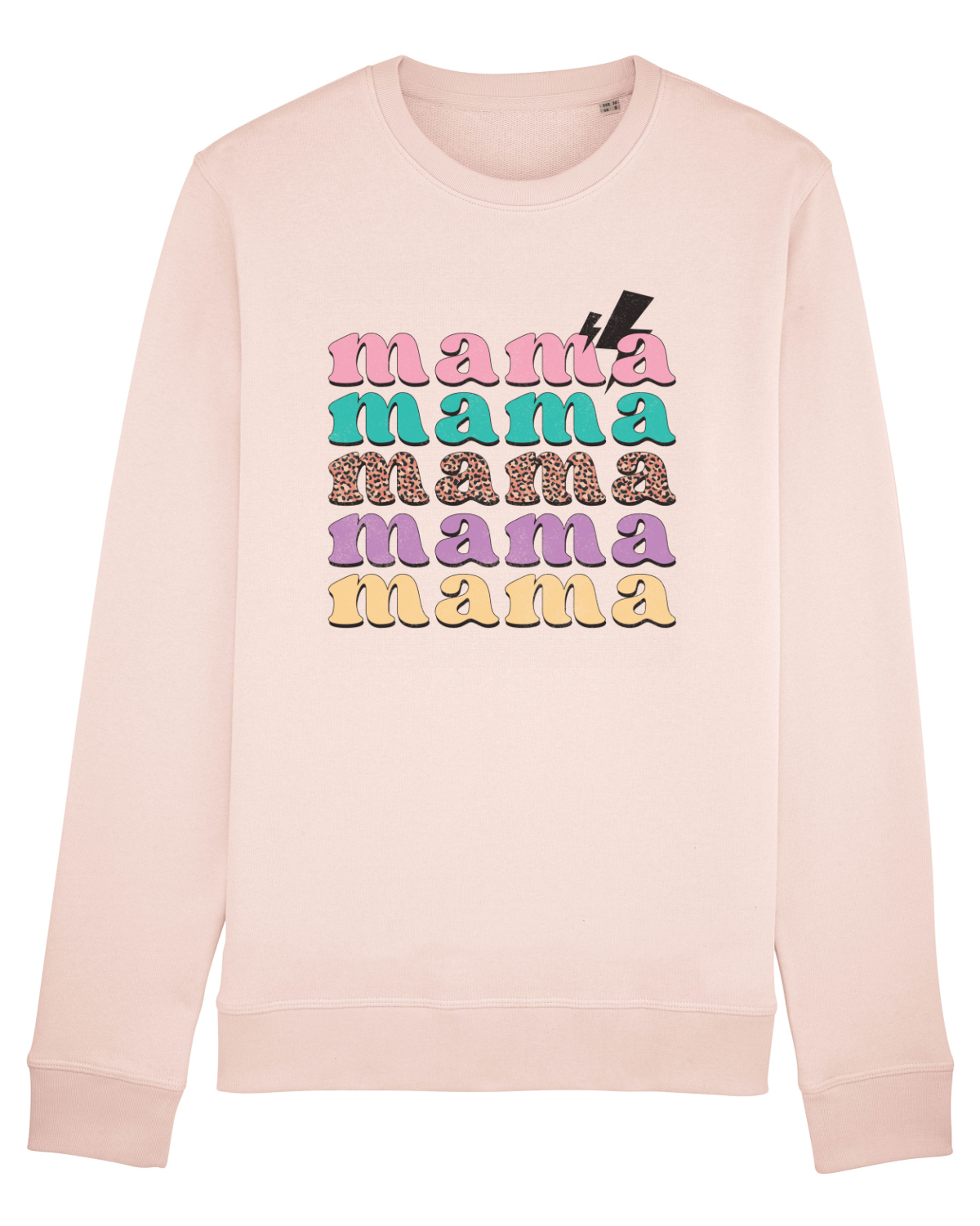 Bluză mânecă lungă Unisex Rise Candy Pink