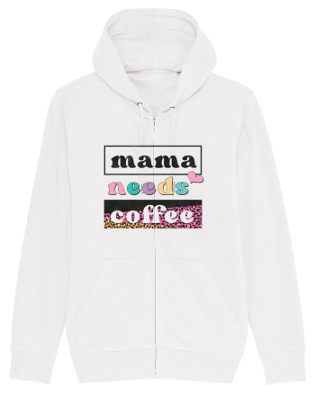 Mama Needs Coffee White