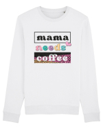 Mama Needs Coffee Bluză mânecă lungă Unisex Rise