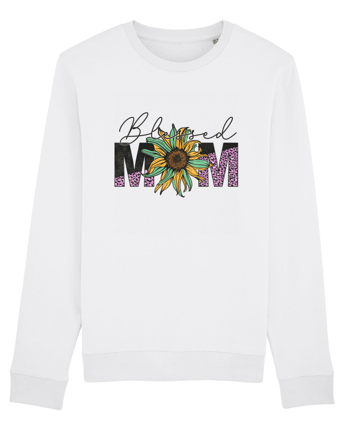 Bluză mânecă lungă Unisex Rise White