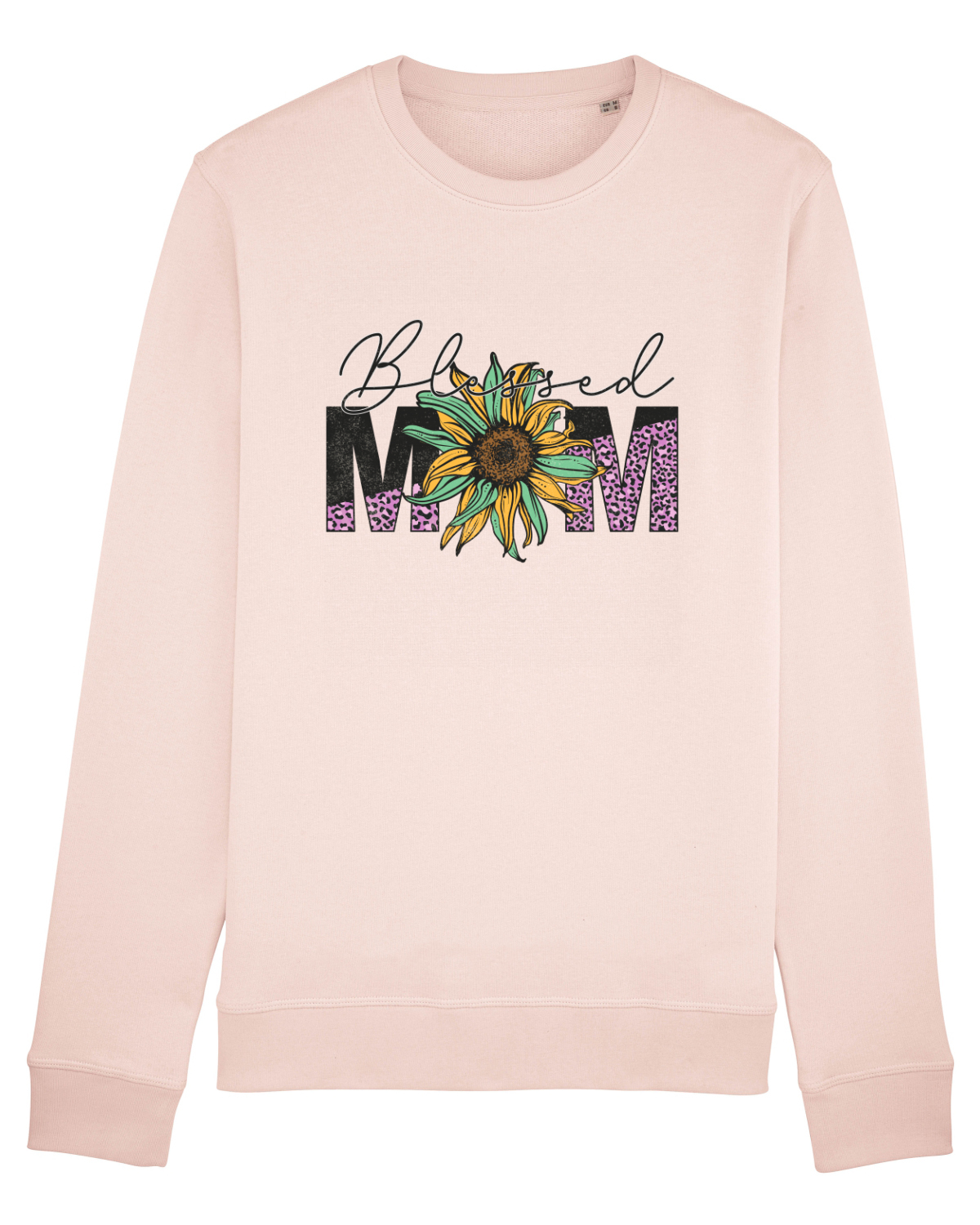 Bluză mânecă lungă Unisex Rise Candy Pink