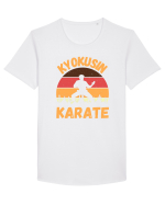 Kyokushin Karate  Tricou mânecă scurtă guler larg Bărbat Skater