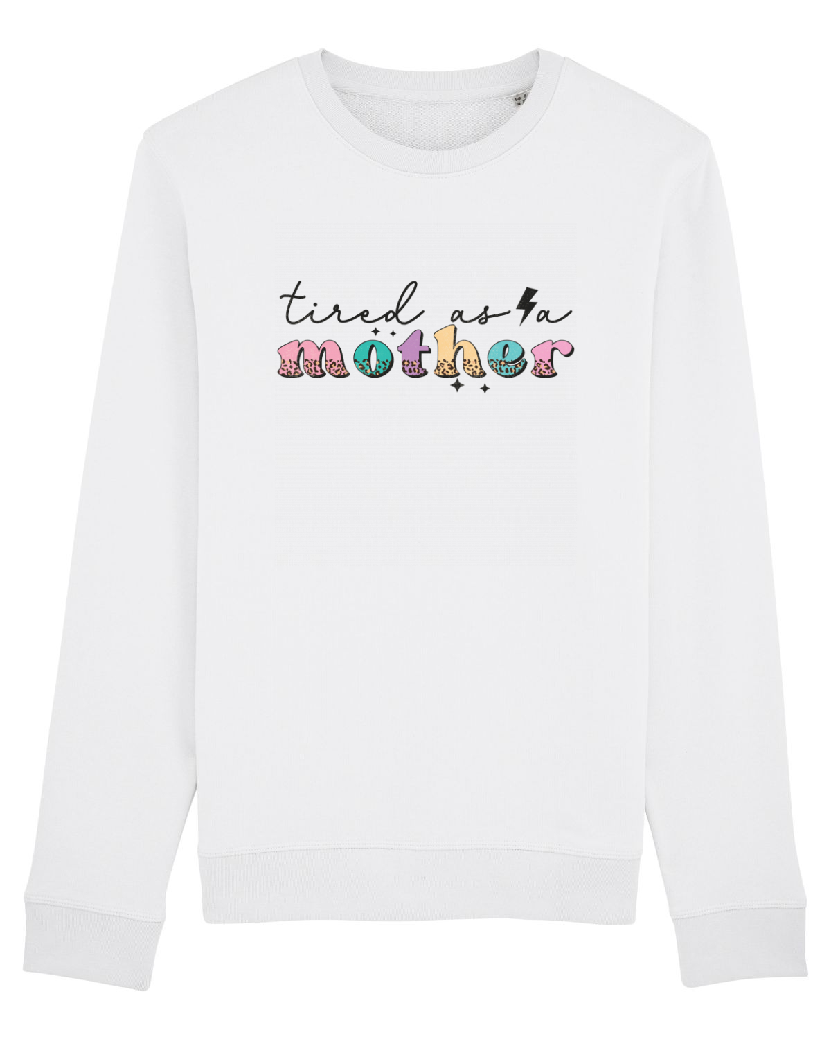 Bluză mânecă lungă Unisex Rise White