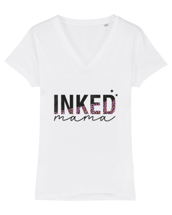 Inked Mama White