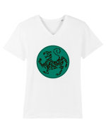 Shotokan Karate Tricou mânecă scurtă guler V Bărbat Presenter