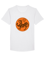 Shotokan Karate Tricou mânecă scurtă guler larg Bărbat Skater