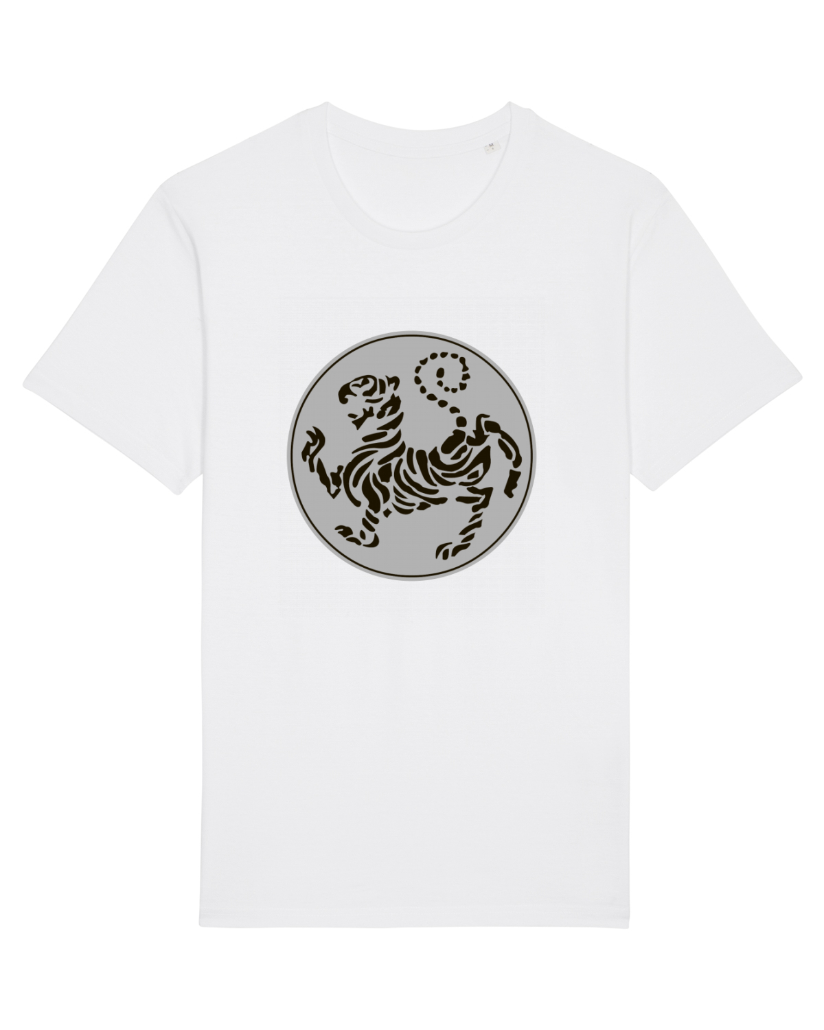 Tricou mânecă scurtă Unisex Rocker White