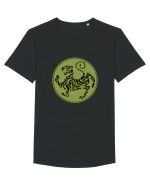 Shotokan Karate Tricou mânecă scurtă guler larg Bărbat Skater