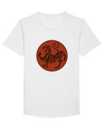 Shotokan Karate Tricou mânecă scurtă guler larg Bărbat Skater