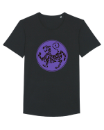 Shotokan Karate Tricou mânecă scurtă guler larg Bărbat Skater