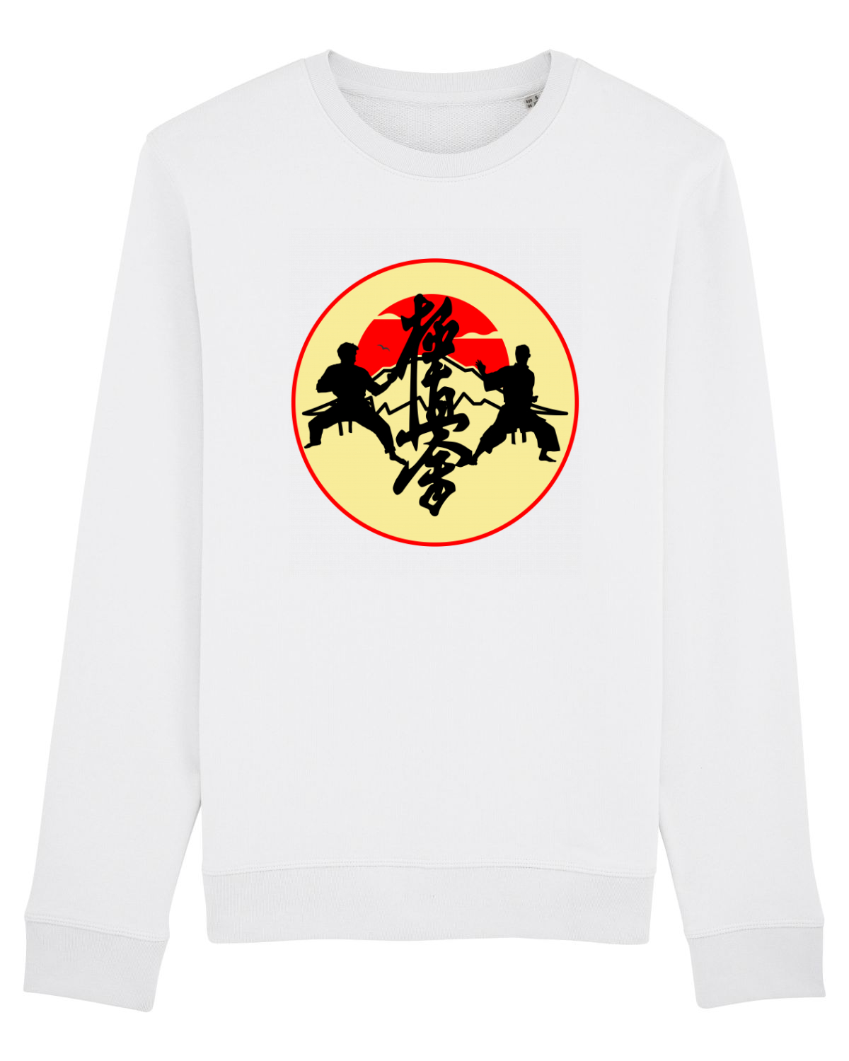 Bluză mânecă lungă Unisex Rise White
