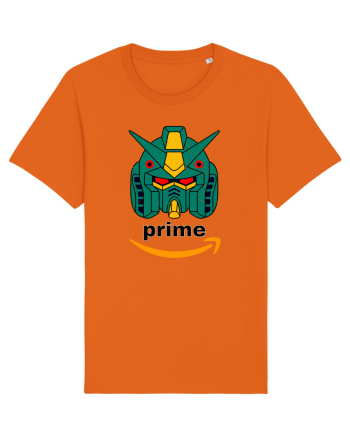Funny Retro Optimus  Prime Pun Bright Orange