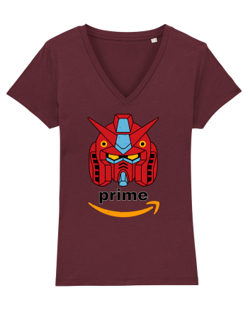 Funny Retro Optimus  Prime Pun Burgundy
