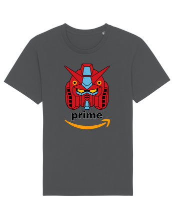 Funny Retro Optimus  Prime Pun Anthracite