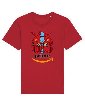 Funny Retro Optimus  Prime Pun Red