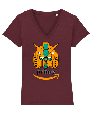 Funny Retro Optimus  Prime Pun Burgundy