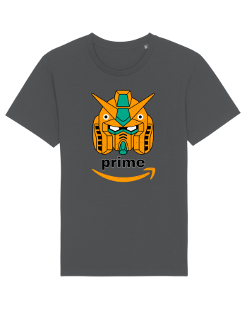 Funny Retro Optimus  Prime Pun Anthracite