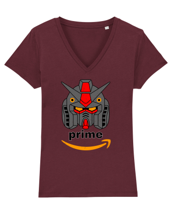 Funny Retro Optimus  Prime Pun Burgundy