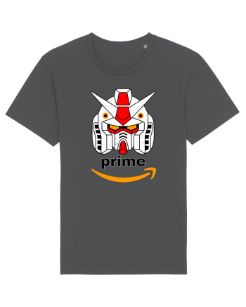 Funny Retro Optimus  Prime Pun Anthracite