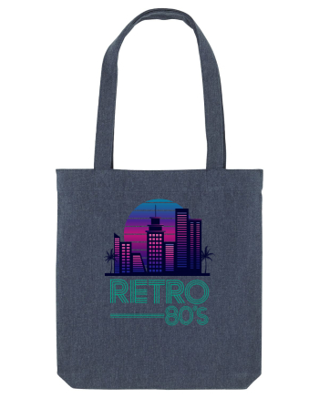 80' Retro City Midnight Blue