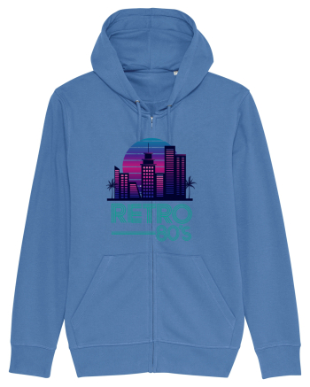 80' Retro City Bright Blue