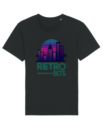 80' Retro City Black