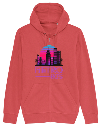 80' Retro City Carmine Red