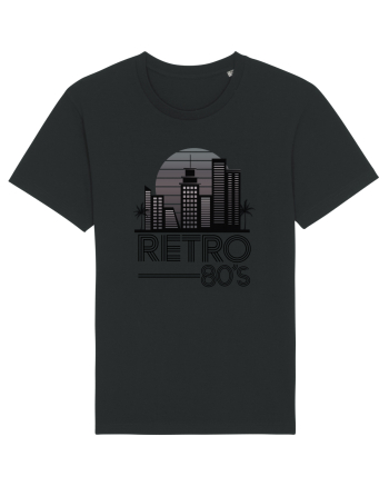80' Retro City Black