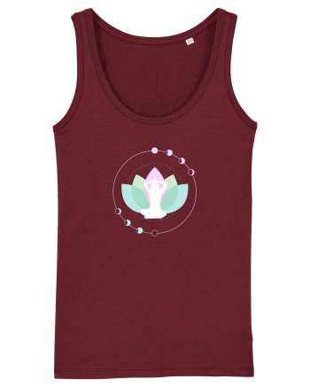 Yoga pose Burgundy
