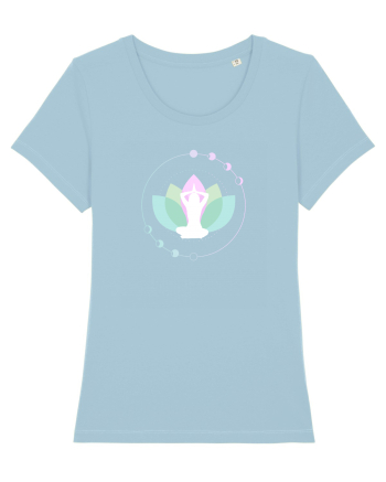 Yoga pose Sky Blue