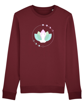 Yoga pose Burgundy