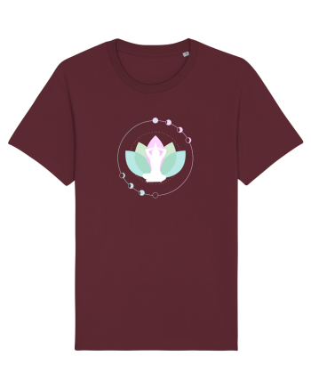 Yoga pose Burgundy