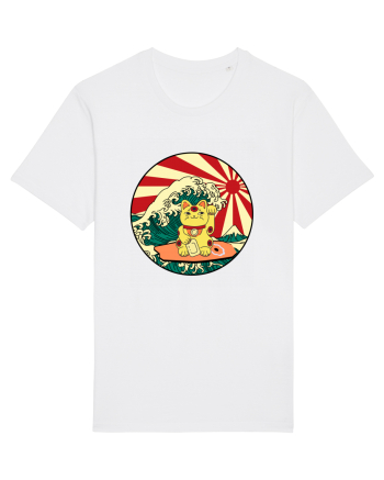 Great Wave Cat White