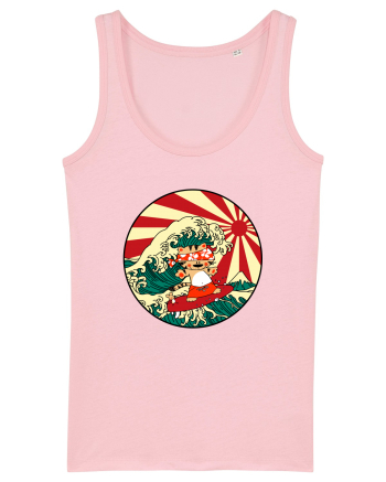 Great Wave Cat Cotton Pink
