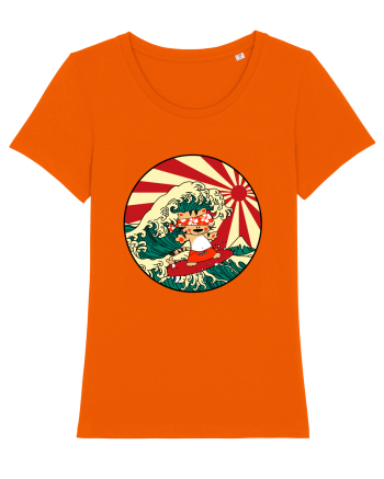 Great Wave Cat Bright Orange