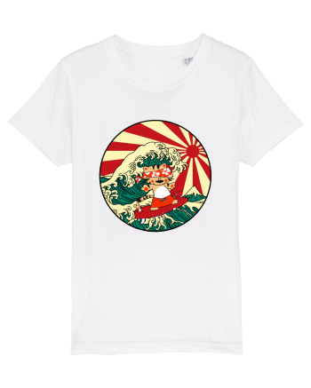 Great Wave Cat White