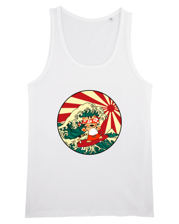 Great Wave Cat White