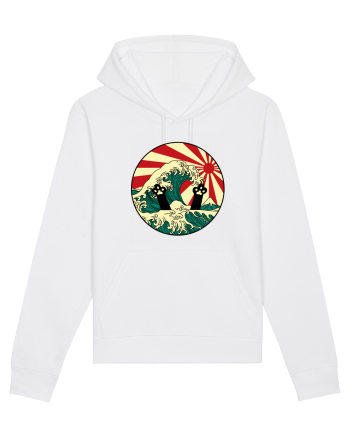 Great Wave Cat White