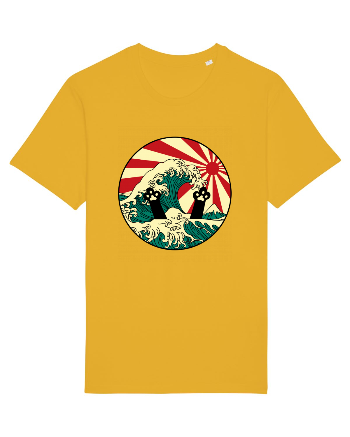 Tricou mânecă scurtă Unisex Rocker Spectra Yellow
