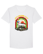 Let's Welcome C.C.C.P. Tricou mânecă scurtă guler larg Bărbat Skater