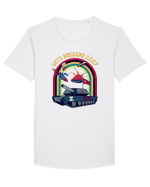 Let's Welcome C.C.C.P. Tricou mânecă scurtă guler larg Bărbat Skater