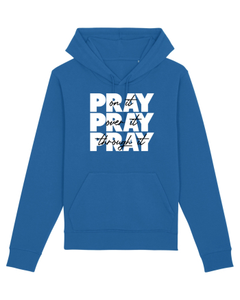 PRAY PRAY PRAY Royal Blue