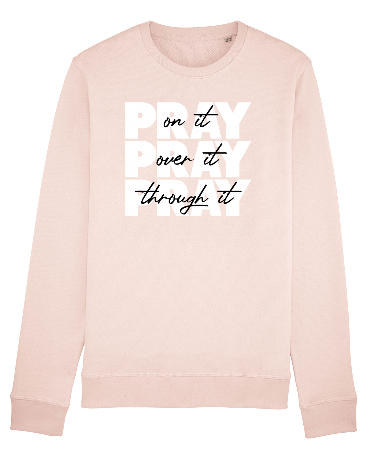 Bluză mânecă lungă Unisex Rise Candy Pink