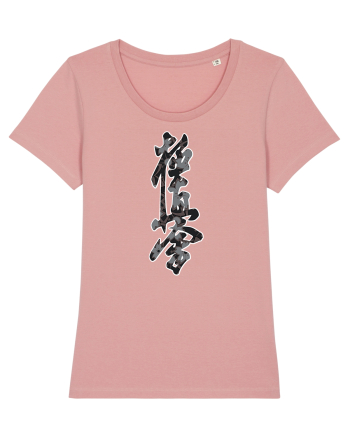 Kyokushin Karate Kanji Canyon Pink