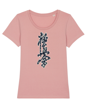 Kyokushin Karate Kanji Canyon Pink