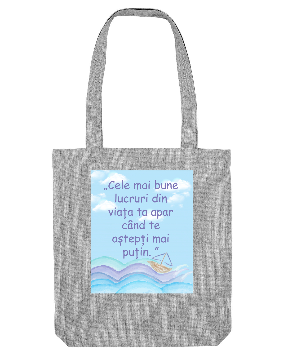 Sacoșă textilă Heather Grey