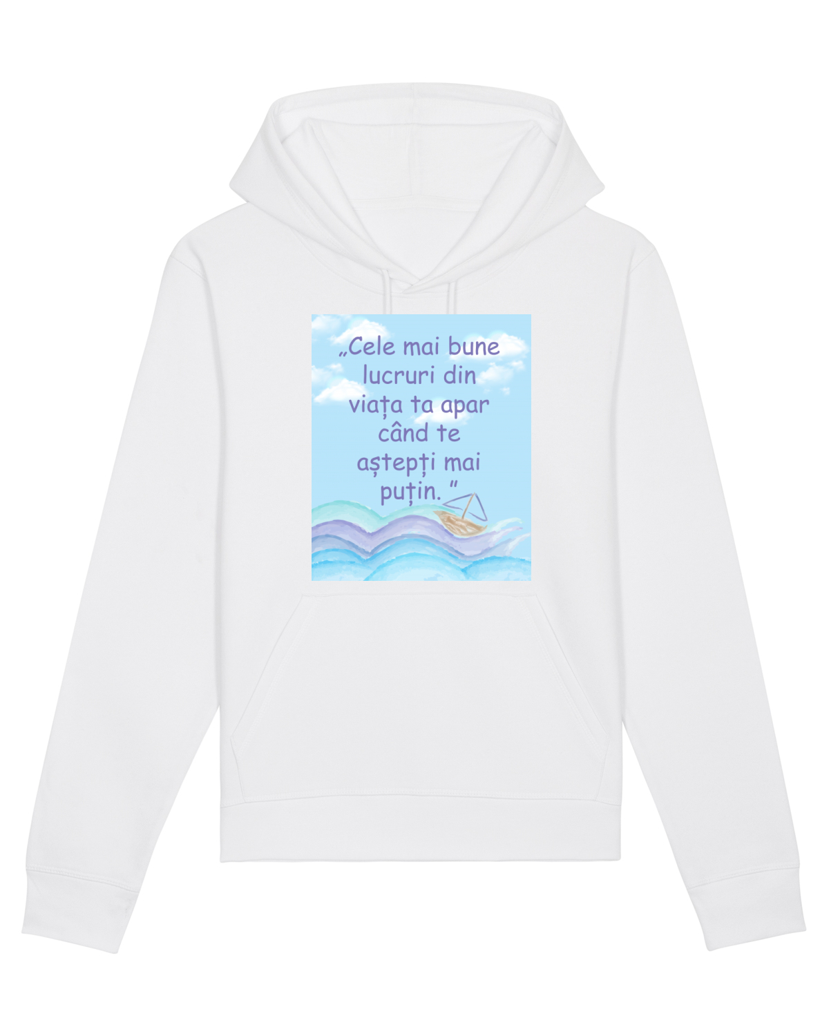 Hanorac Unisex Drummer White