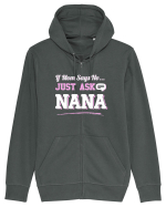 ASK NANA Hanorac cu fermoar Unisex Connector