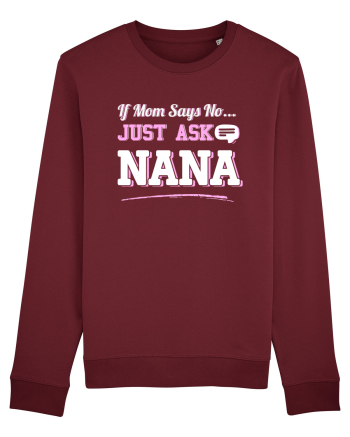 ASK NANA Burgundy