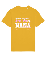 ASK NANA Tricou mânecă scurtă Unisex Rocker